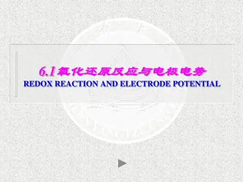 KJ06 氧化还原反应与电极电势.
