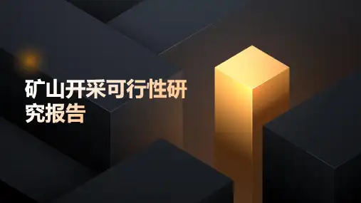 矿山开采可行性研究报告