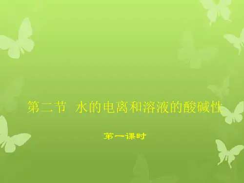 2021年高中化学第3章物质在水溶液中的行为3.1水溶液第1课时课件9鲁科版选修4