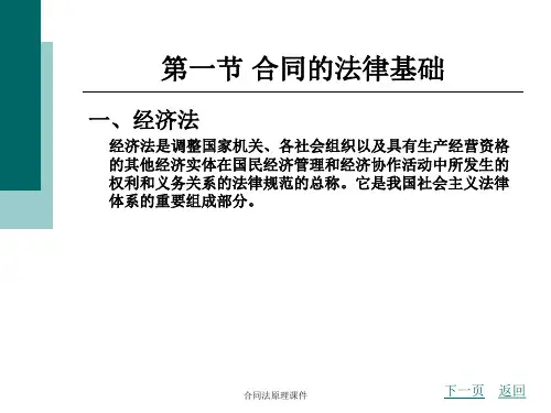 合同法原理课件