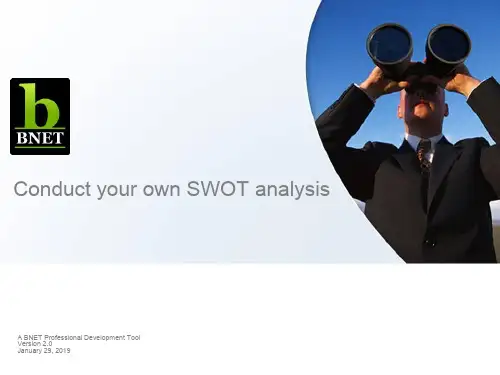 SWOT分析模型(英文版)-PPT资料16页