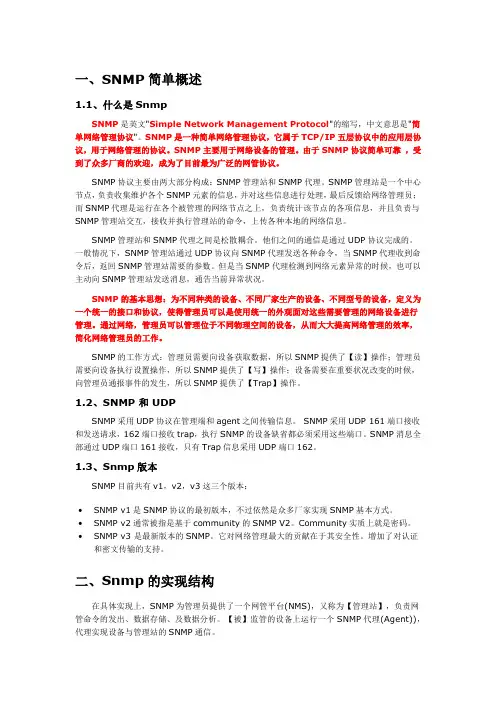 SNMP简介