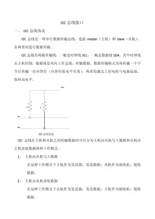 TP I2C总线介绍
