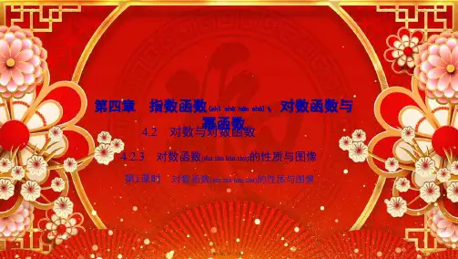 高考数学指数函数对数函数与幂函数对数与对数函数对数函数的性质与图像对数函数的性质与图像