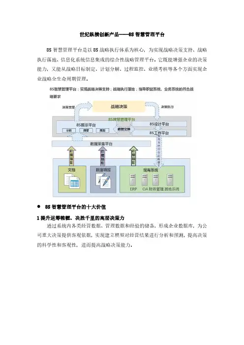 8S智慧管理平台十大价值
