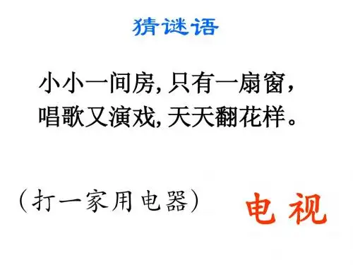 5《看电视》