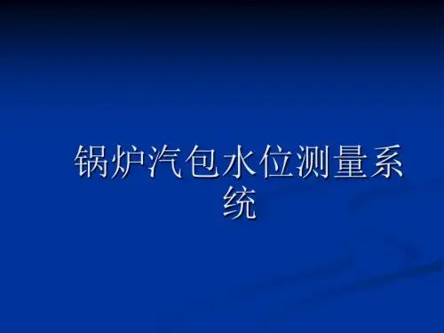 锅炉汽包水位测量系统方案