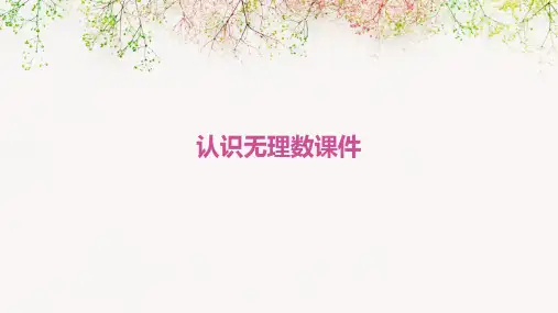 认识无理数课件
