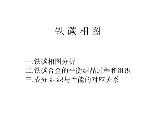 五.铁碳相图