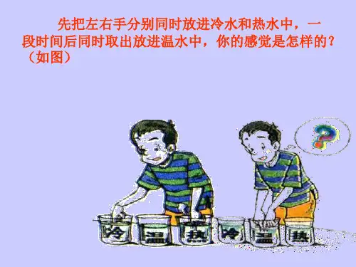 新人教版初二物理31温度课件