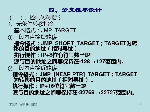 第五章-分支ppt课件