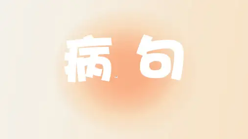 2024届高考语文复习：病句修改优质课件