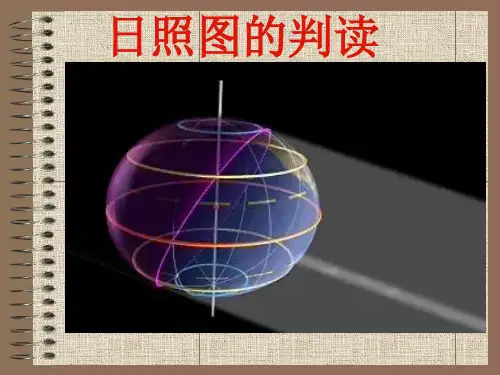 日照图的判读方法