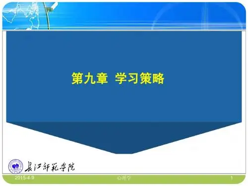 学习策略
