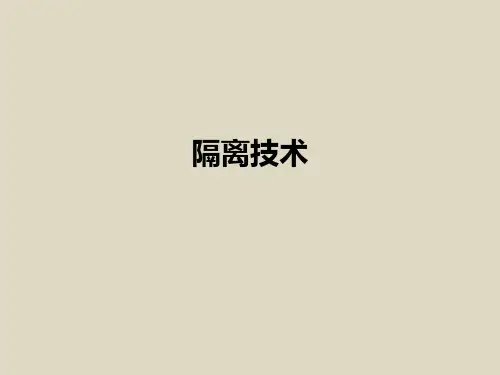 隔离技术ppt课件