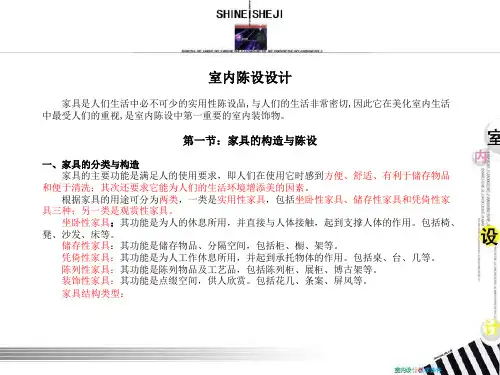 室内陈设设计方案ppt课件