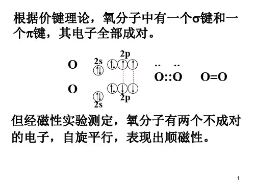 分子轨道理论ppt课件