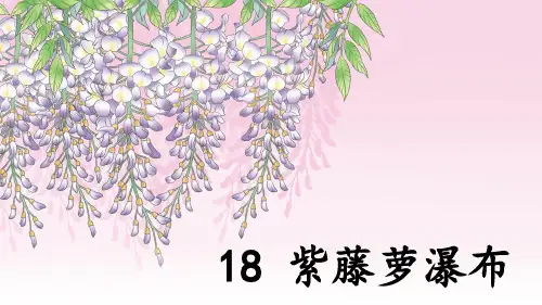 第18课《紫藤萝瀑布》课件(共29张PPT)2022—2023学年部编版语文七年级下册
