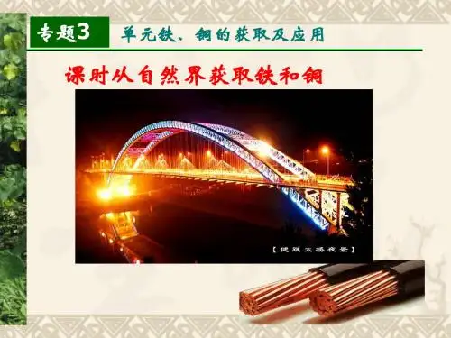 化学课件《铁、铜的获取及应用》优秀ppt5(4份打包) 苏教版