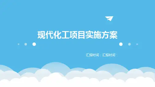 现代化工项目实施方案