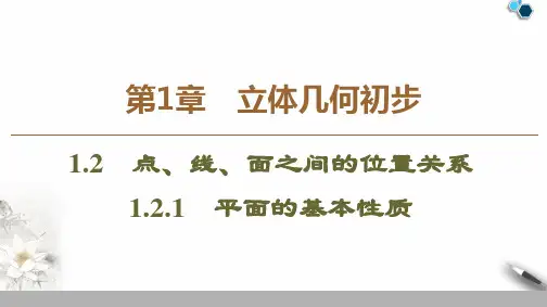 苏教版必修2数学课件-第1章立体几何初步第2节点、线、面之间的位置关系