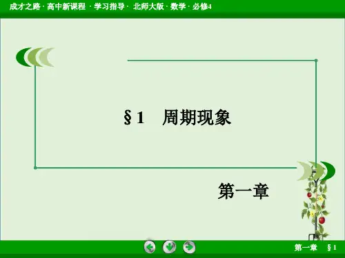 周期现象解析PPT课件