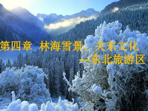 第一节  东北旅游区概述