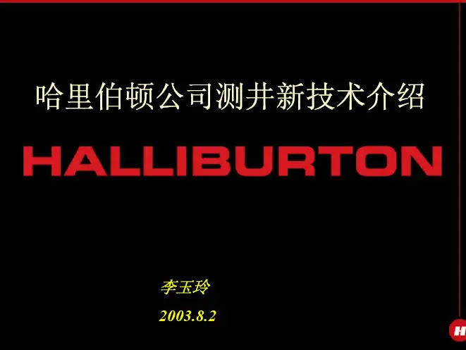 哈里伯顿技术报告1-LOGIQ