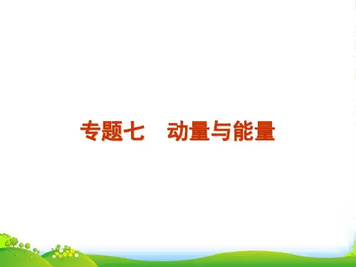 高考物理一轮专题 动量与能量突破课件 鲁科