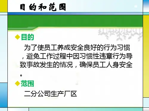 习惯性违章.ppt