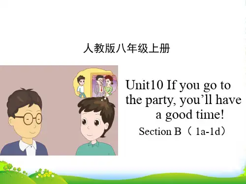人教版八年级上册英语 Unit10SectionB(1a1d)名师课件 (共16张PPT)