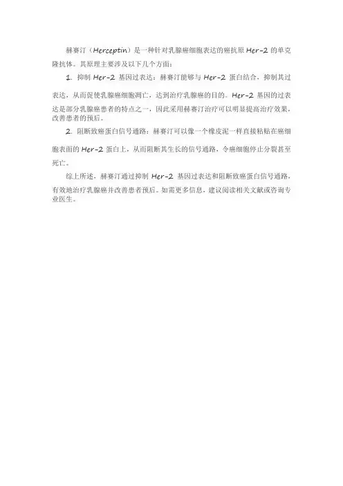 赫赛汀原理