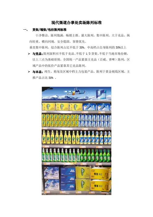 终端门店陈列标准