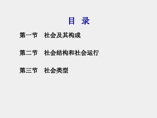 社会学概论第二版课件第四章