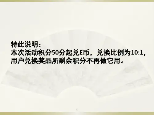 奖品清单