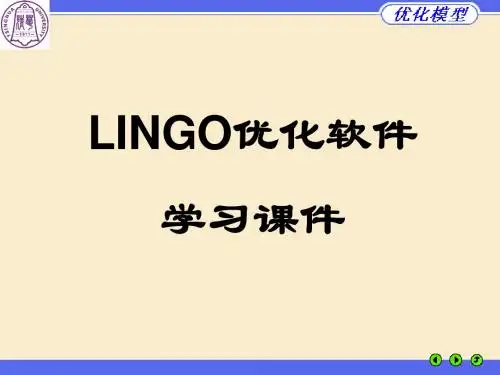 LINGO课件