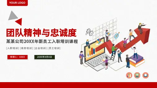 红色团队精神与忠诚度员工入职培训PPT教学讲座
