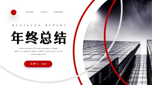 年终总结通用PPT模版