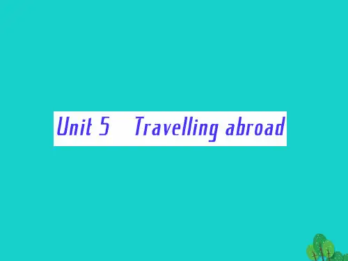 高中英语 Unit 5 Travelling abroad Section Ⅲ Grammar-非限制性定语从句课件 新人教版选修71