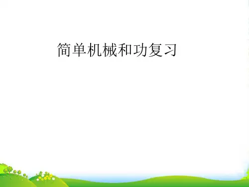 苏科九年级物理上册 第11章《简单机械和功》课件 (共36张PPT)