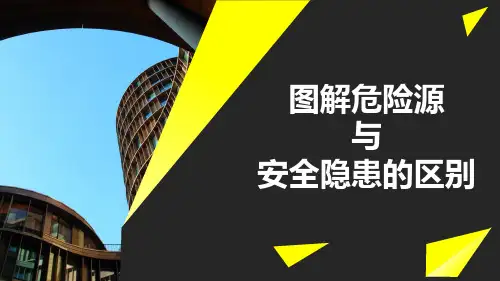 图解危险源与安全隐患的区别