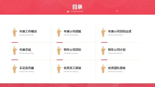 牛年会颁奖暨年终总结表彰PPT课件