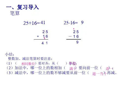 人教版《小数加减法》(完美版)PPT课件1(共23张PPT)