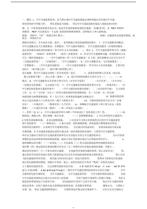 空中交通流量管理