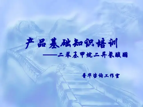 MDI产品基础知识培训