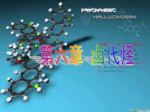 有机化学第六章 卤代烃-09.04.15