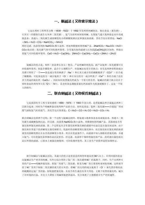 联合制碱法