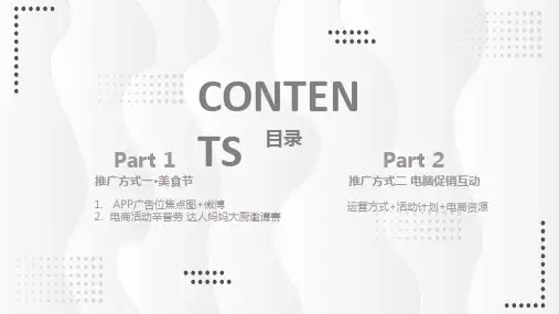 线上营销推广方案动态ppt模板