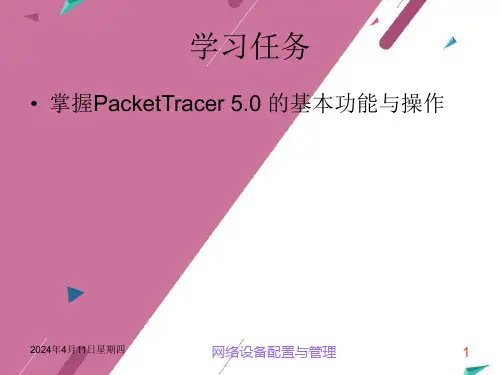 网络设备配置与管理ppt课件完整版