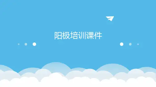 阳极培训课件